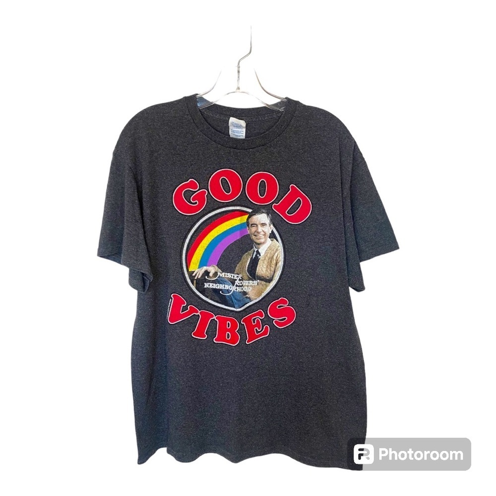 Delta Proweight Mister Rogers Neighborhood "Good Vibes" T-shirt
